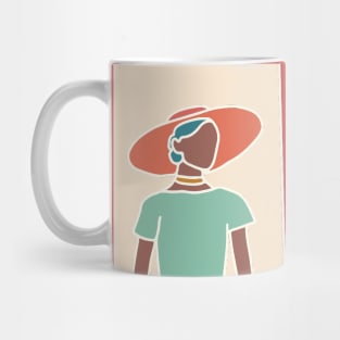 Girl in hat Mug